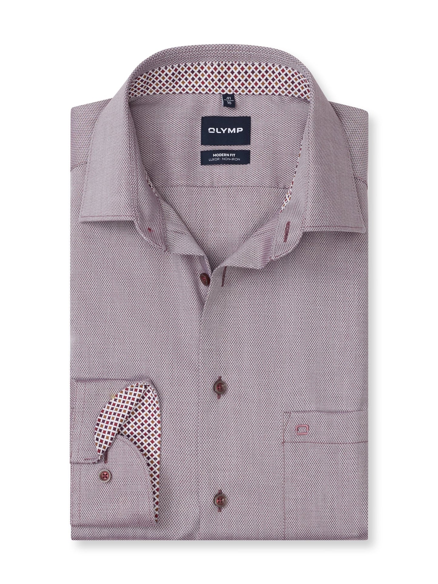 Luxor Modern Fit Rood