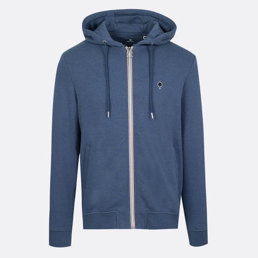 Mesnil Sweat Zip Blue