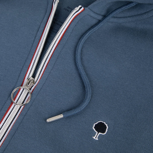 Mesnil Sweat Zip Blue