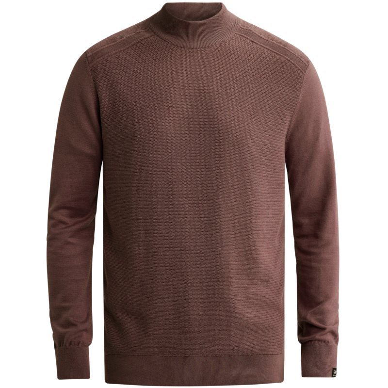 Mock Neck Cotton Moonscape