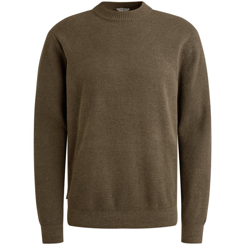 Mock Neck Soft Crocodile
