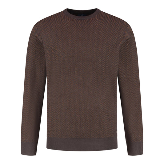 Morgan Pullover Dark Brown