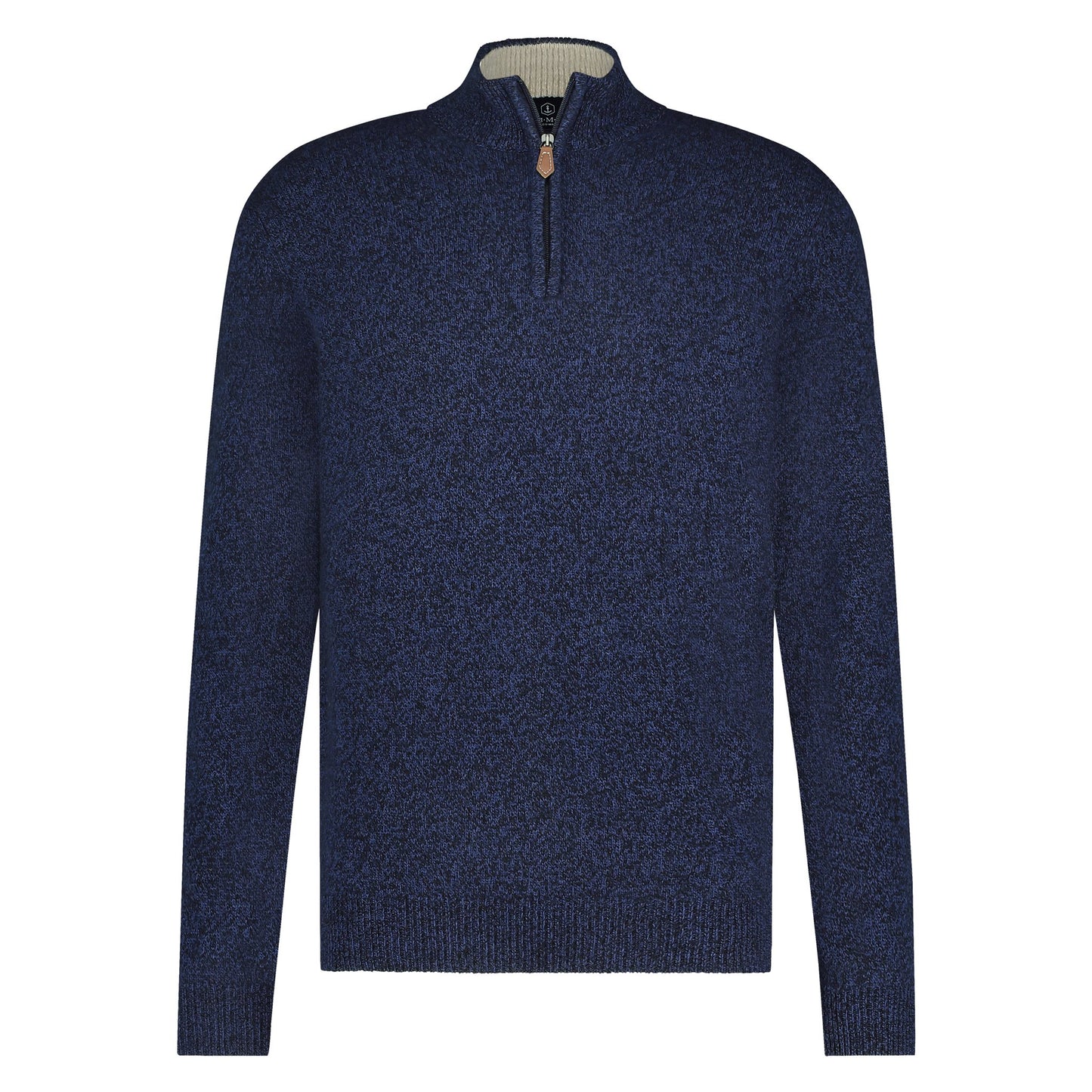 Nels Halfzip Wool Navy