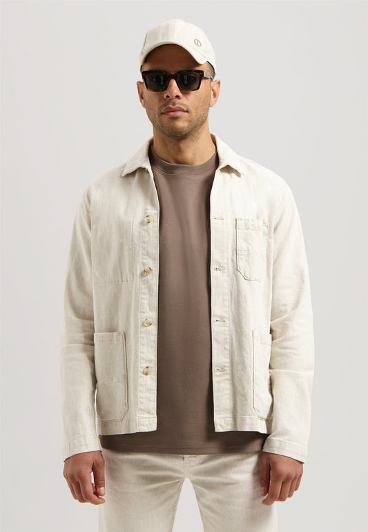 Nikos Chore Jacket Offwhite