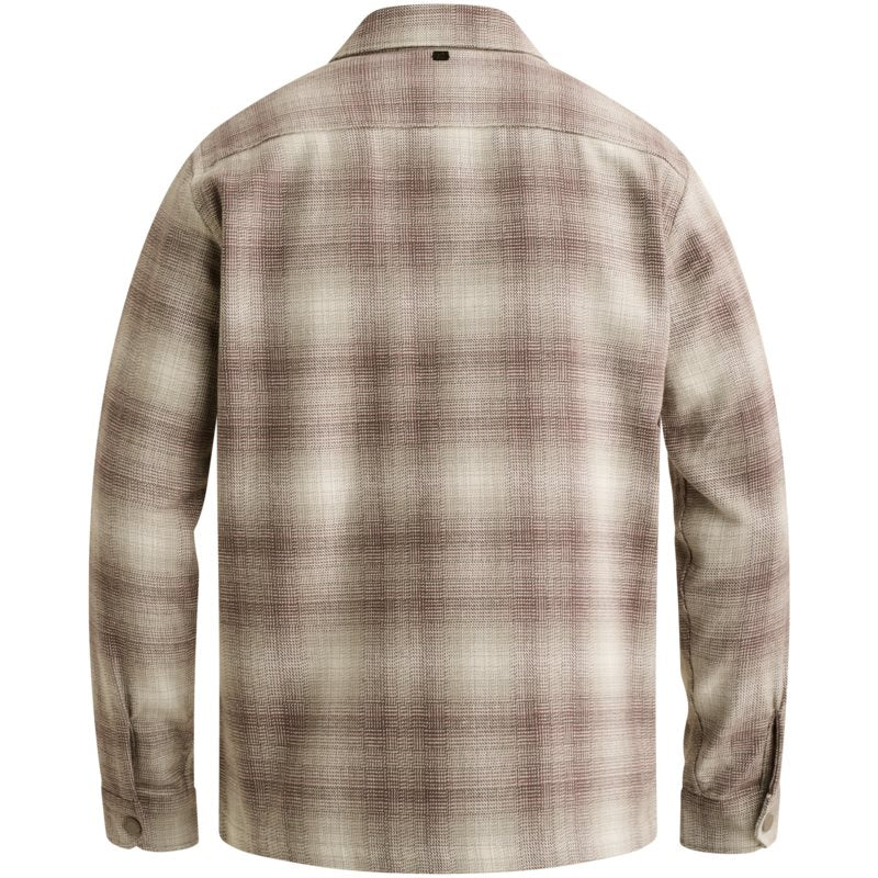 Overshirt Brushed Check Dove