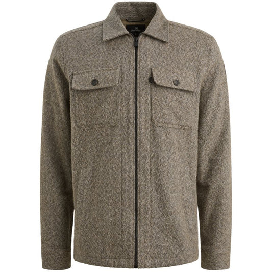 Overshirt Brushed Lead Gray