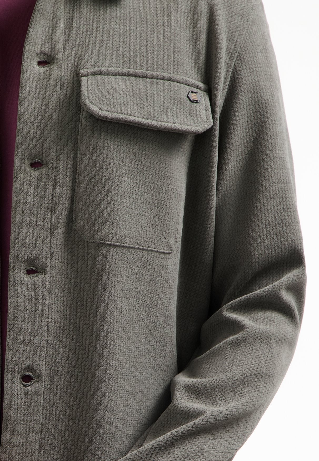 Overshirt Corduroy Dark Clay