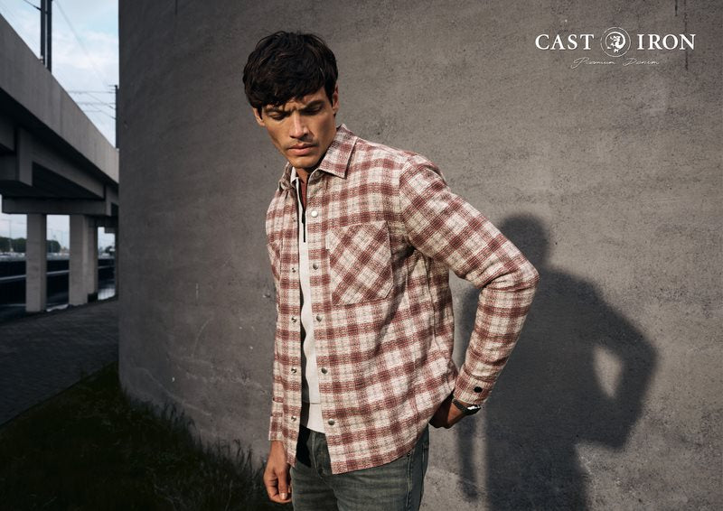 Overshirt Dobby Chech Lunar