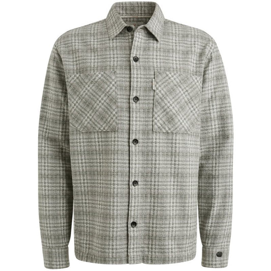 Overshirt Dobby Check Drizzle