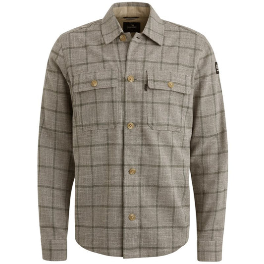 Overshirt Mesh Check June Bug