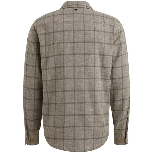 Overshirt Mesh Check June Bug
