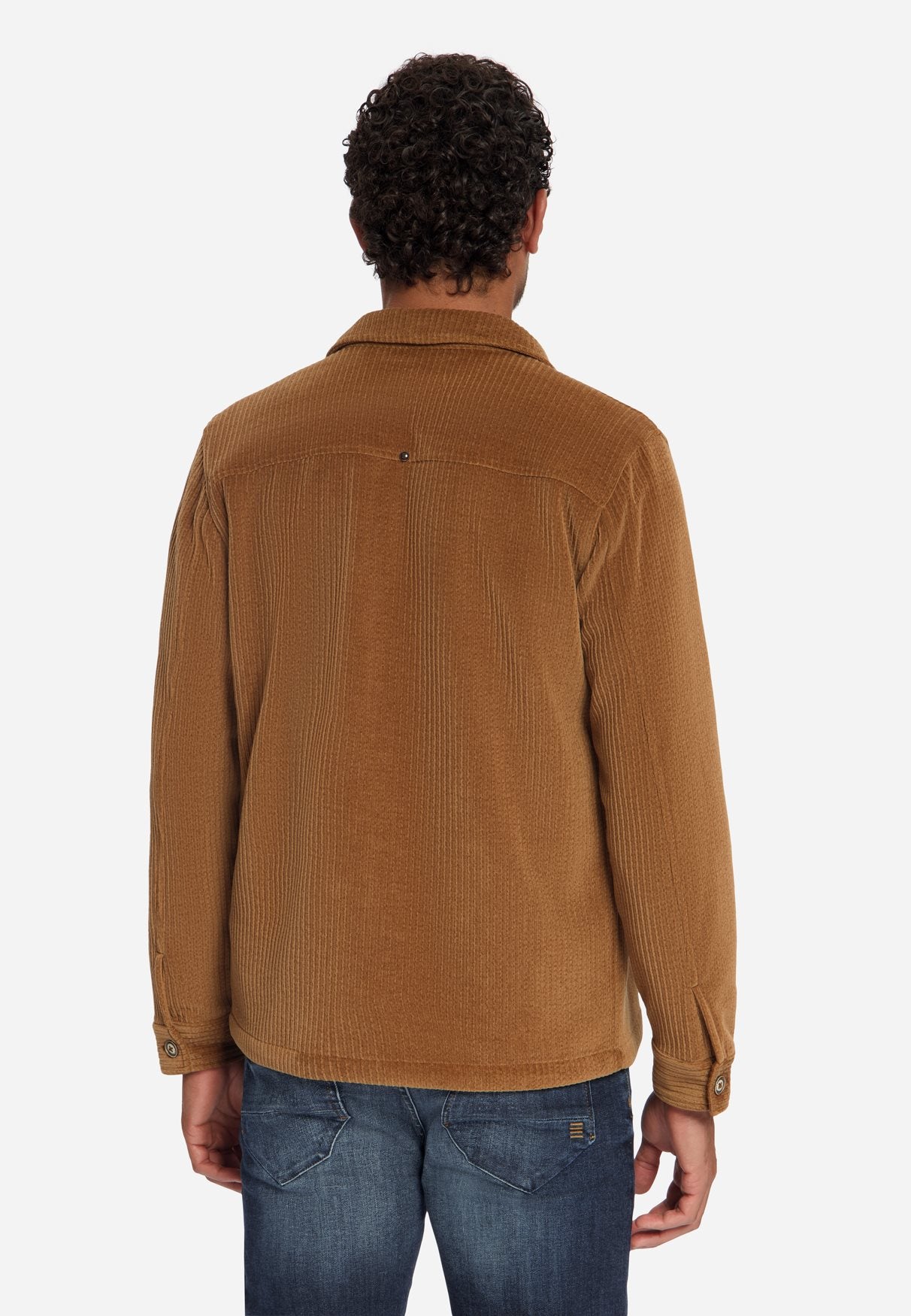 Overshirt Rib Caramel