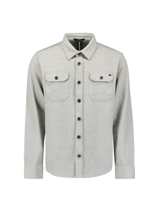 Overshirt Sweat Grey Melange