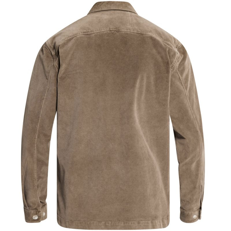 Overshirt Velvet Walnut