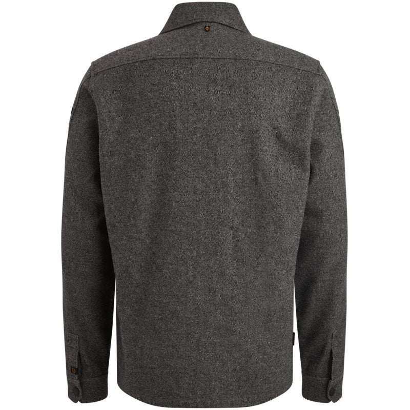 Overshirt Woolblend Dark Grey