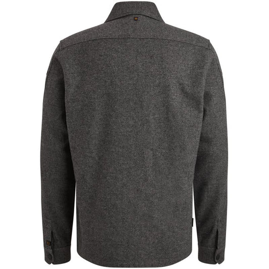 Overshirt Woolblend Dark Grey