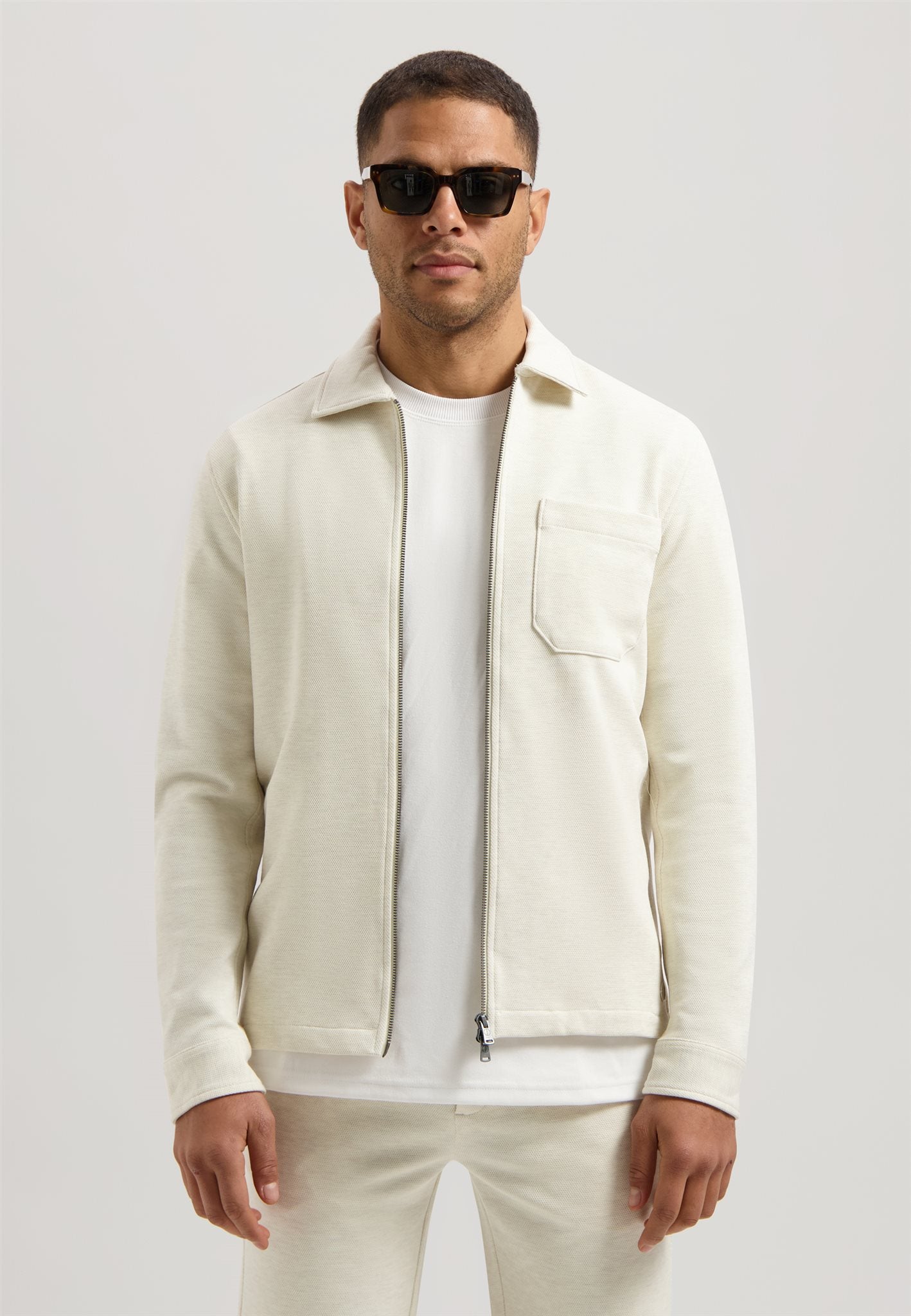 Pike Overshirt Silver Birch