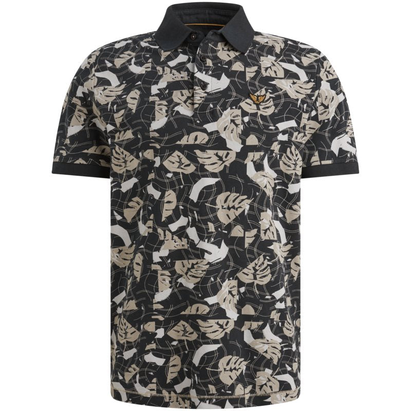 Polo Fine Pique Carbon