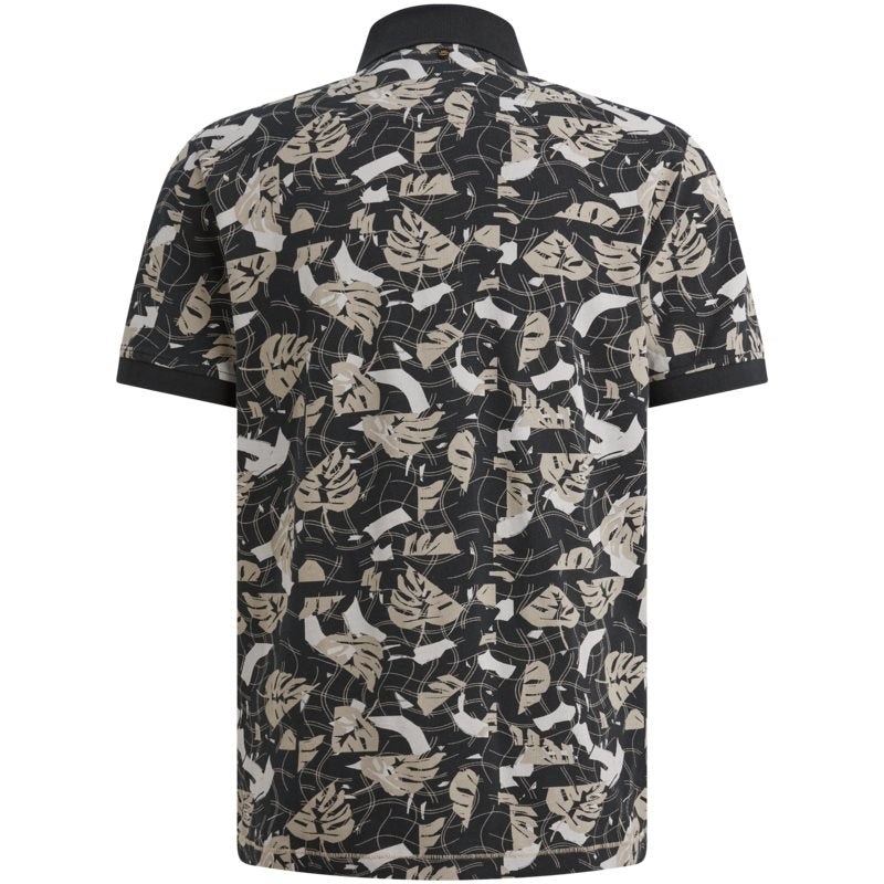 Polo Fine Pique Carbon