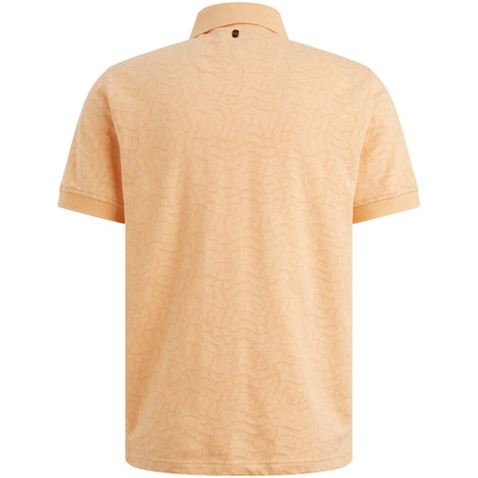Polo Jacquard Apricot Cream