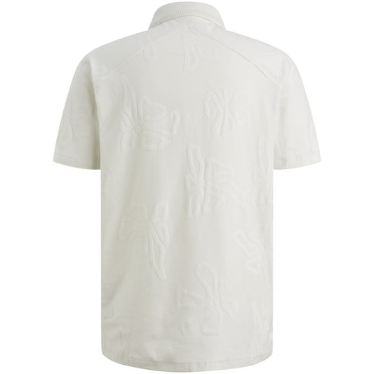 Polo Jacquard Blue Flower