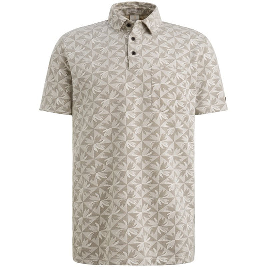 Polo Jacquard White Onyx