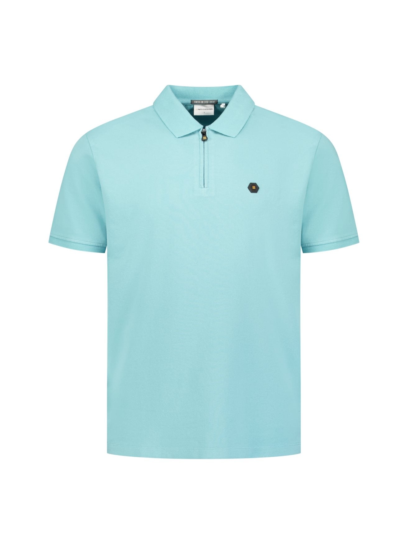 Polo Pique Garment Dye Seablue