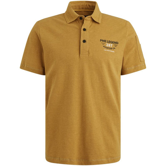 Polo Pique Golden Brown