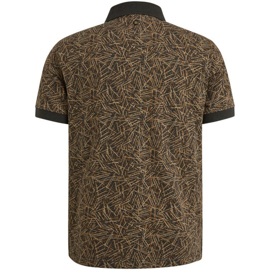 Polo Slub Jersey Obsidian