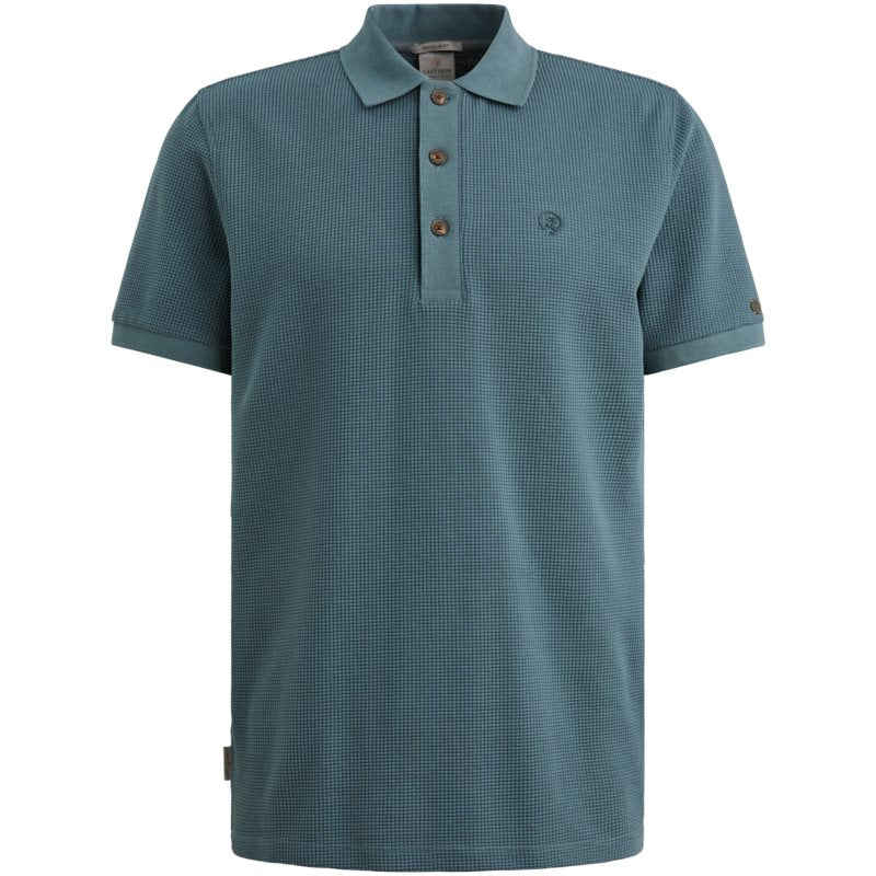 Polo Two Tone Waffle Oceanview
