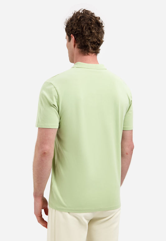 Polo V-Collar Clean Green