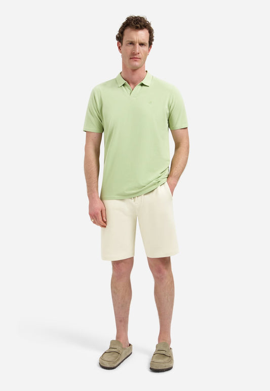 Polo V-Collar Clean Green