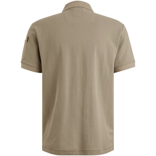 Polo Zip Silver Sage