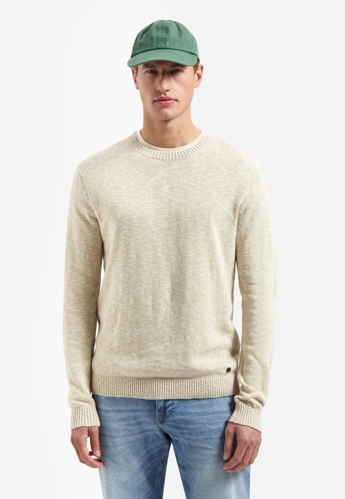 Pullover Linen Blend Desert