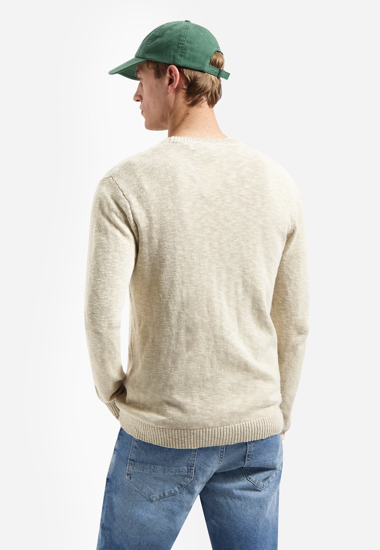 Pullover Linen Blend Desert