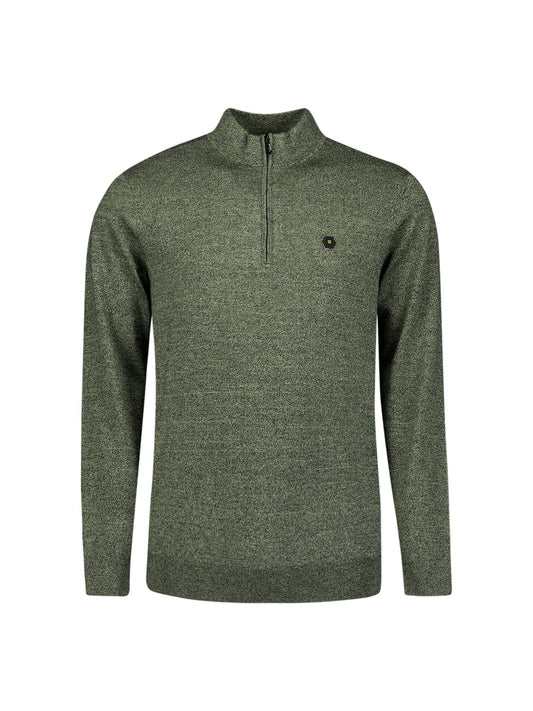 Pullover Melange Light Moss