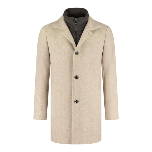 Quinsy Coat Pebble
