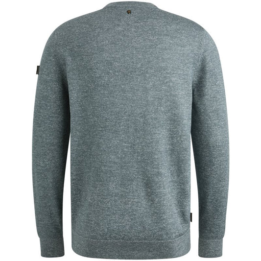 R-neck Soft Blend Silver Blue