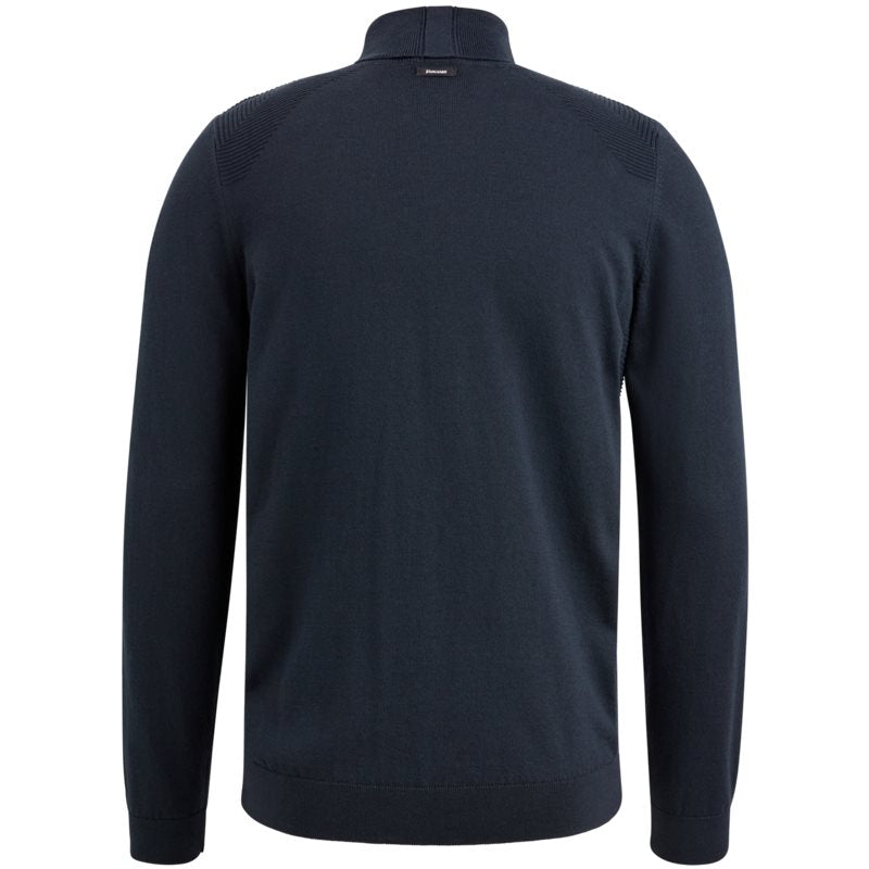 Roll Neck Pima Cotton Sky Capt