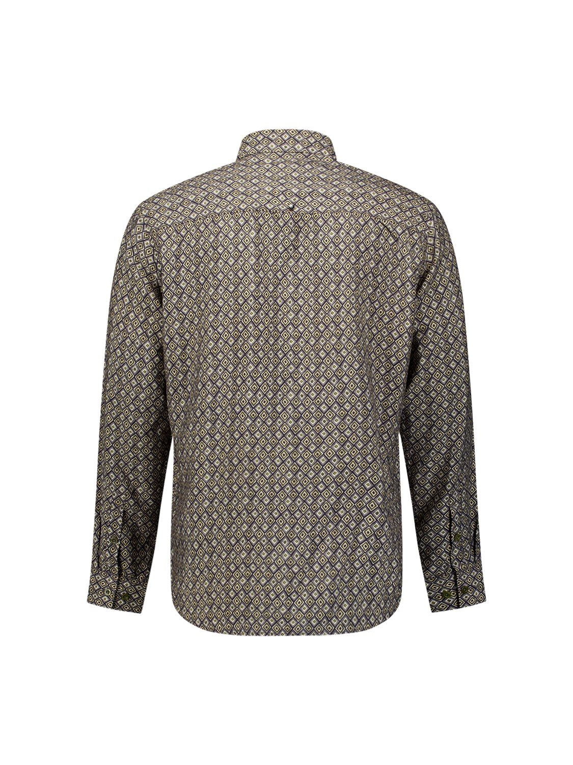 Shirt Allover Print Moss