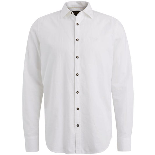 Shirt Cotton Linen BrightWhite