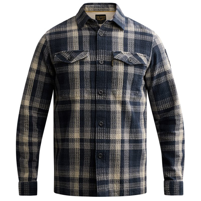Shirt Dyed Check Salute