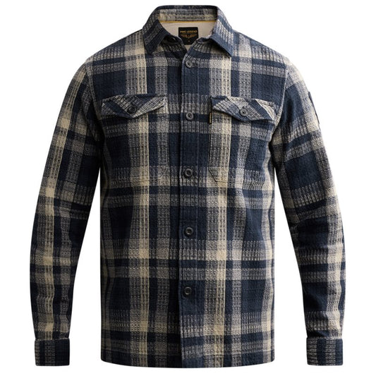 Shirt Dyed Check Salute