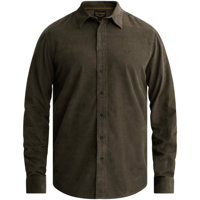 Shirt Fine Corduroy Beluga