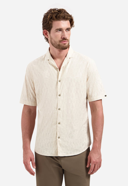 Shirt Jacquard Stone