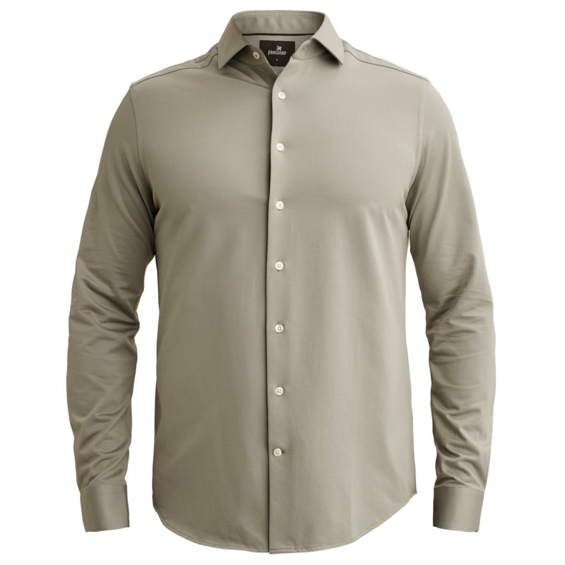 Shirt Oxford Jersey Forest Fog