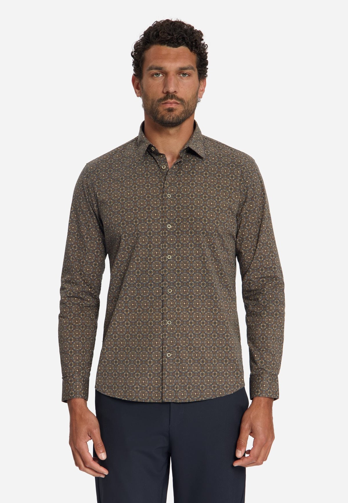 Shirt Print Caramel