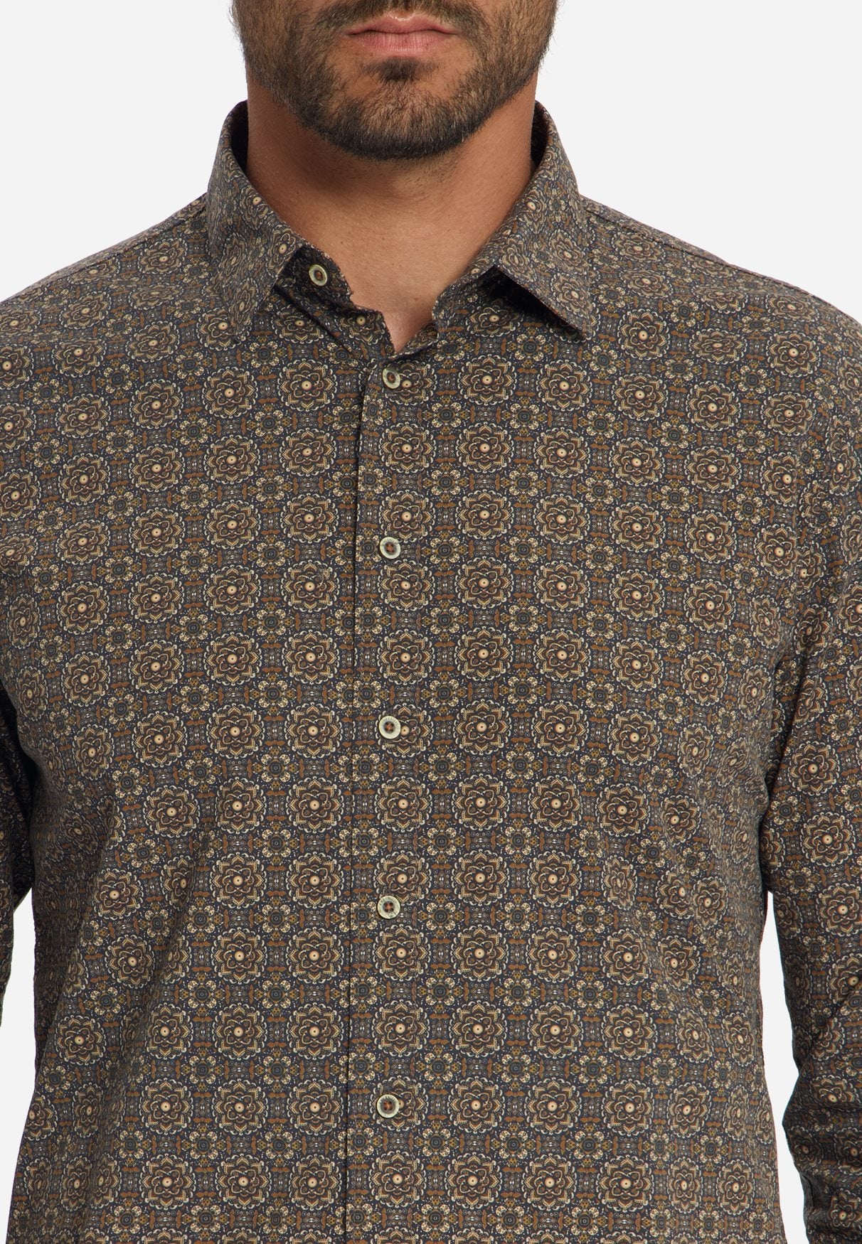 Shirt Print Caramel