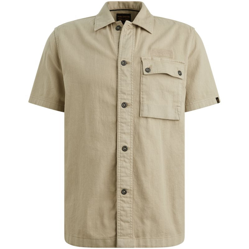 Shirt Slub Twill Spray Green