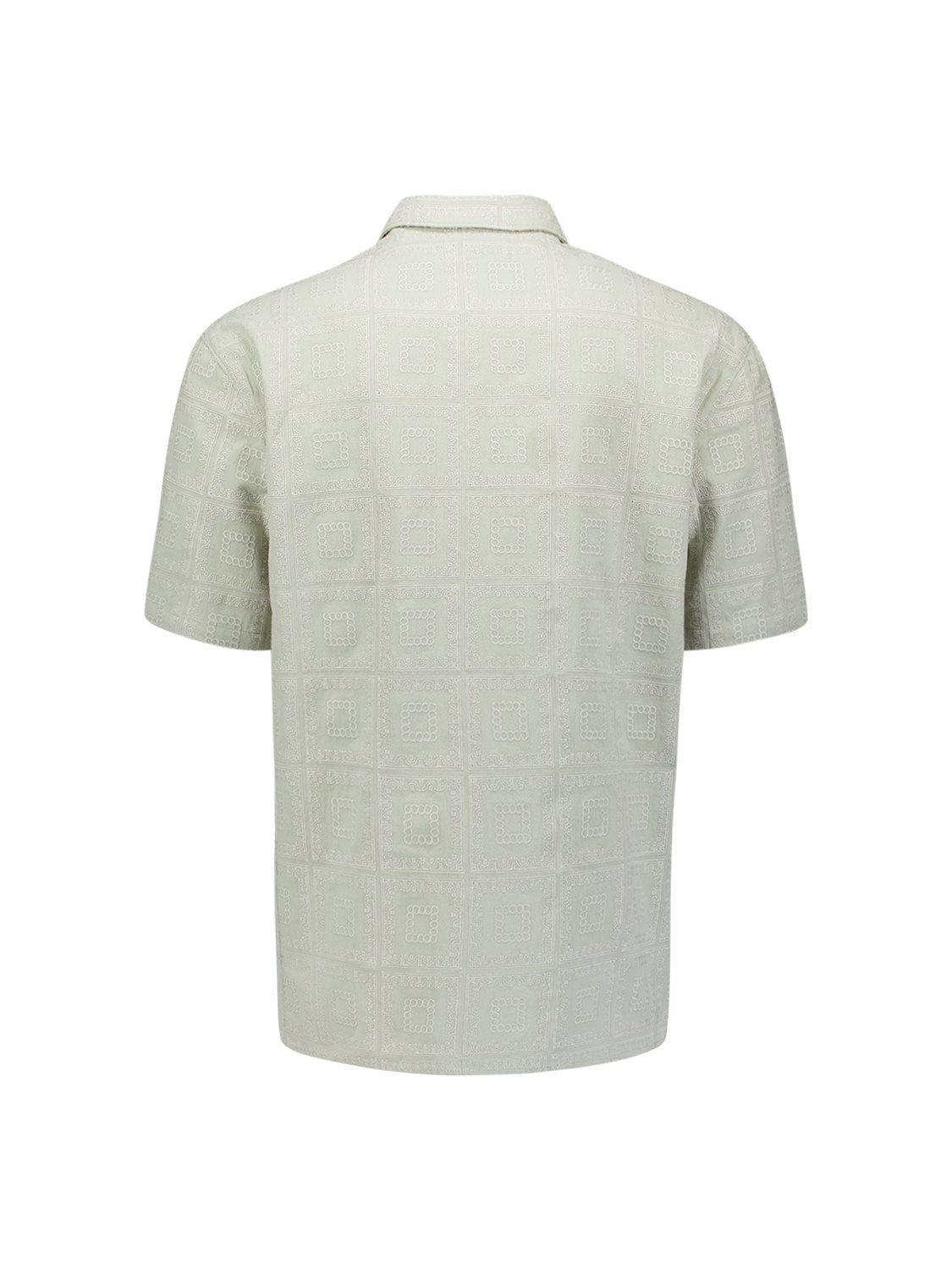 Shirt Square Emroidery Green